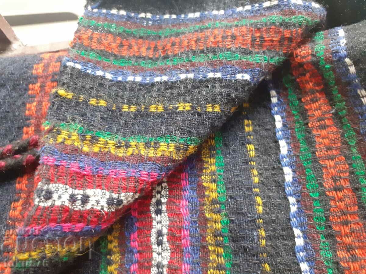 Authentic old wool costume apron - 7 Authentic old wool costume apron - 7