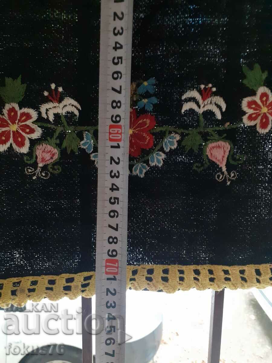 Authentic old woolen apron for costume embroidery - 5 Authentic old woolen apron for costume embroidery - 5