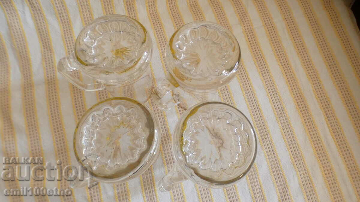 Set of 4 mugs of Shumen beer 1882 - 6