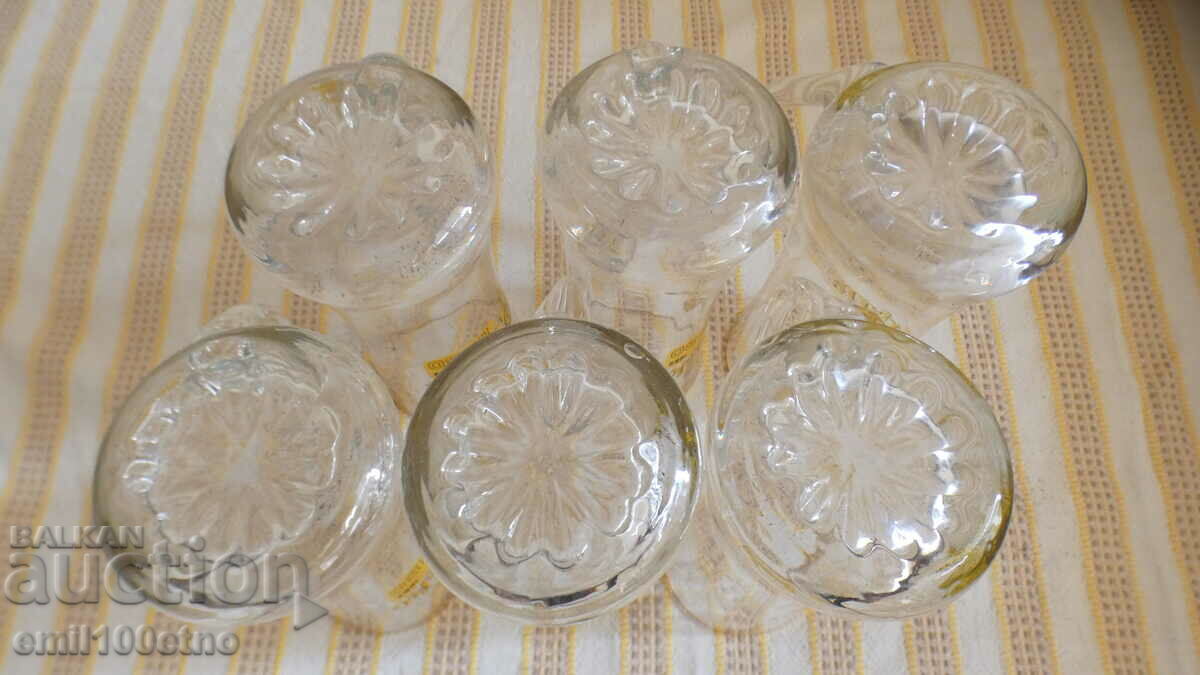 Set of 6 Pints of Shumen beer 1882 - 5 Set of 6 Pints of Shumen beer 1882 - 5