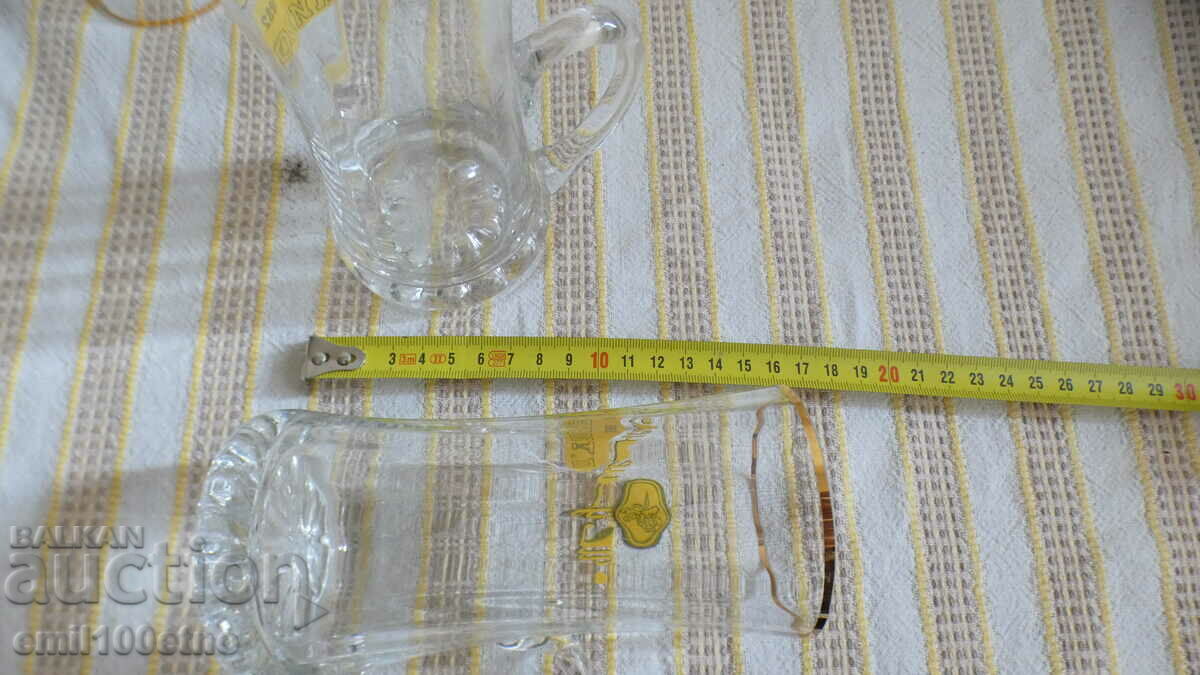 Set of 6 Pints of Shumen beer 1882 - 6 Set of 6 Pints of Shumen beer 1882 - 6