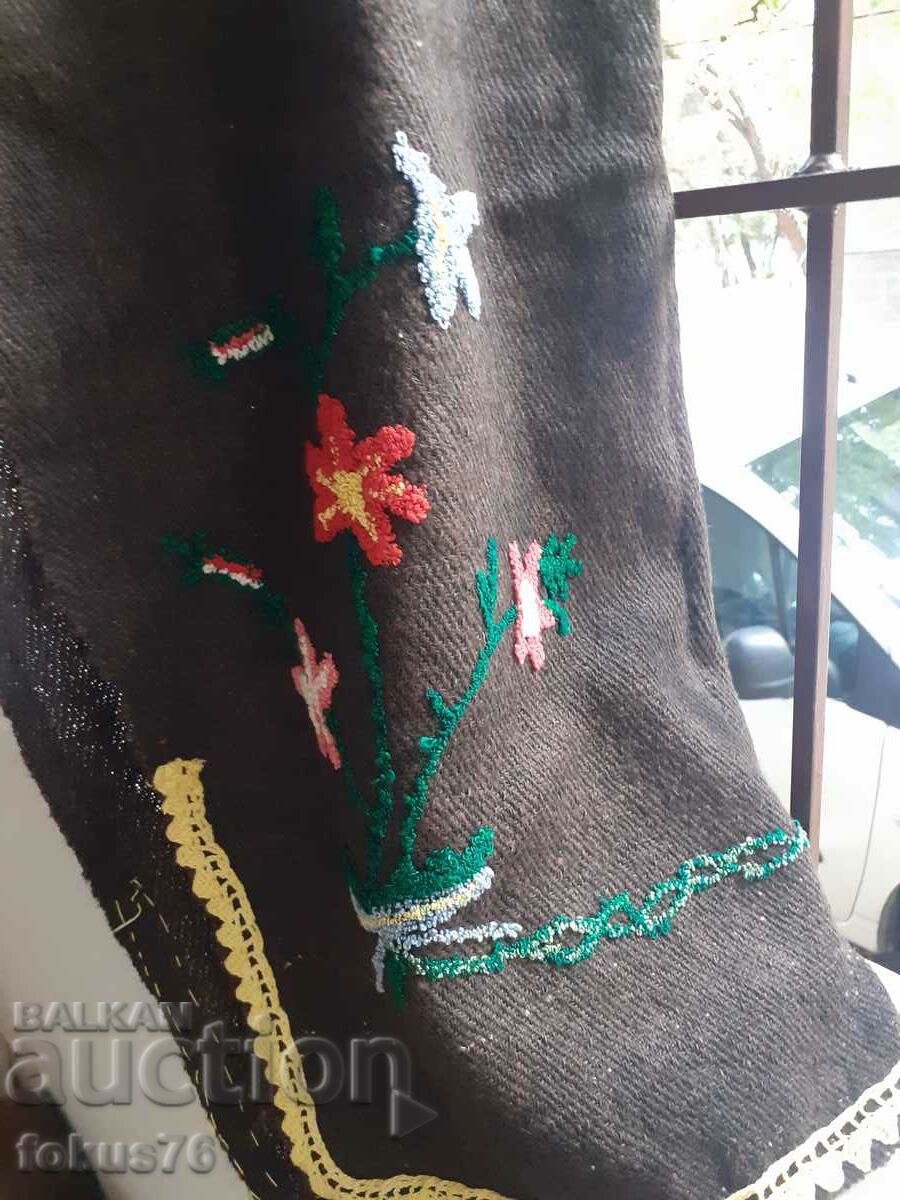 Authentic old wool apron for Fukana costume - 6 Authentic old wool apron for Fukana costume - 6