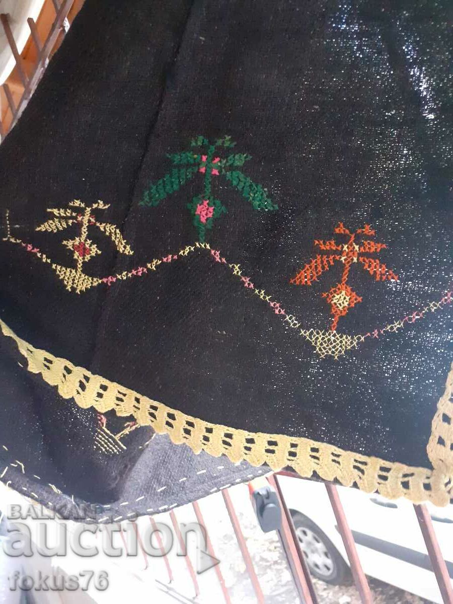 Authentic old large wool costume apron with price 49.00 BGN | € 25.05 Authentic old large wool costume apron with price 49.00 BGN | € 25.05