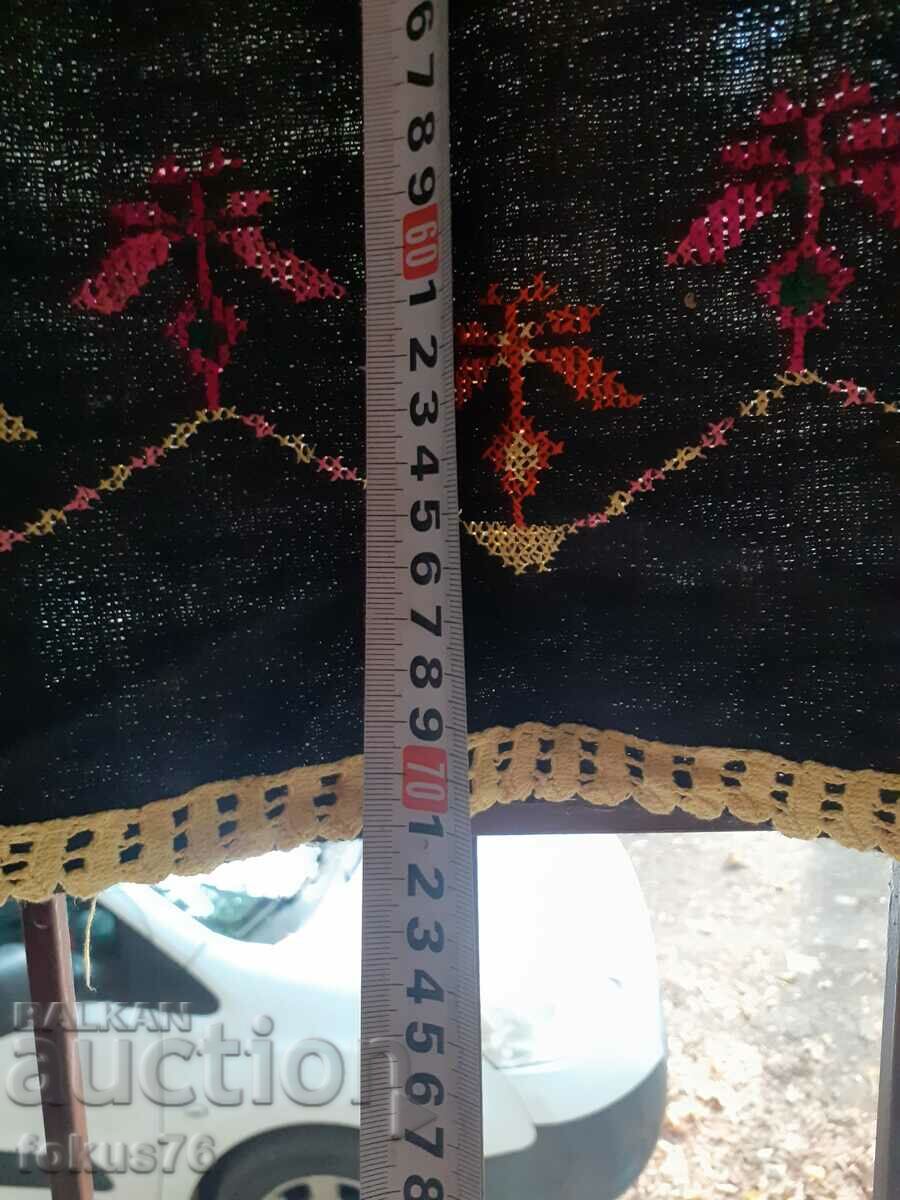 Auction Authentic old large wool costume apron Auction Authentic old large wool costume apron