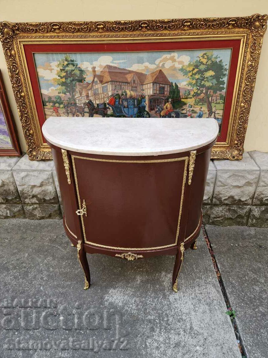 A wonderful antique Belgian chest of drawers bar cabinet