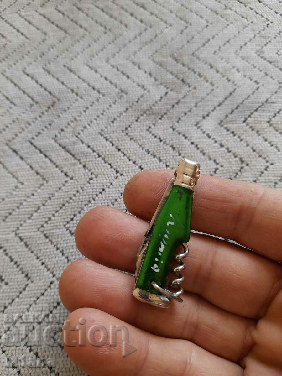 Old key ring, knife, bottle with price 22.00 BGN | € 11.25 Old key ring, knife, bottle with price 22.00 BGN | € 11.25