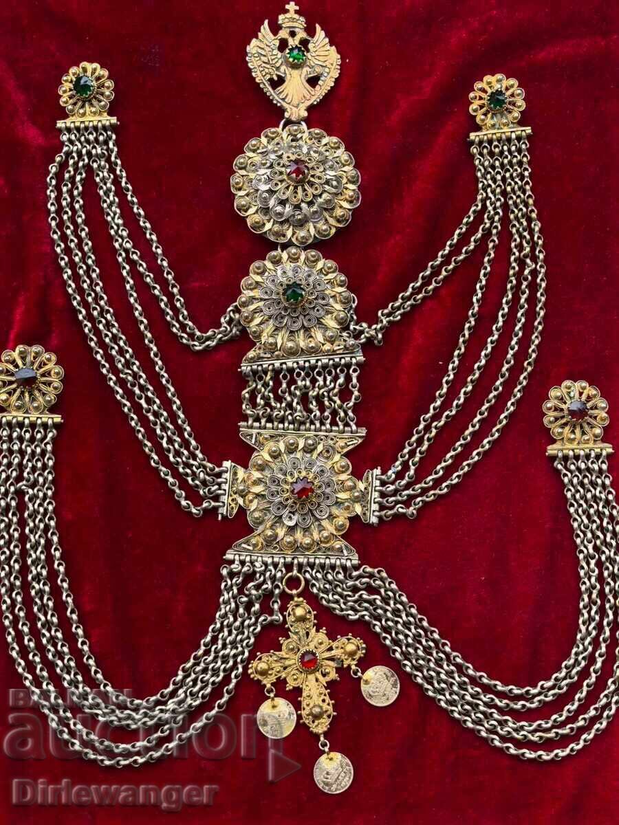 Revival-era Komit (rebel) belt buckle. Huge and heavy. 441g with price 3000.00 BGN | € 1533.88 Revival-era Komit (rebel) belt buckle. Huge and heavy. 441g with price 3000.00 BGN | € 1533.88