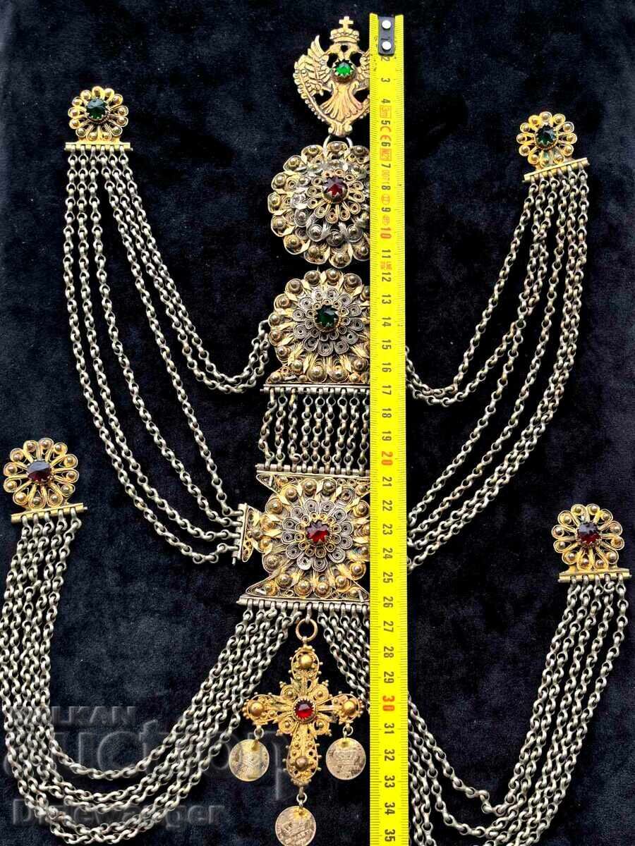 Auction Revival-era Komit (rebel) belt buckle. Huge and heavy. 441g Auction Revival-era Komit (rebel) belt buckle. Huge and heavy. 441g