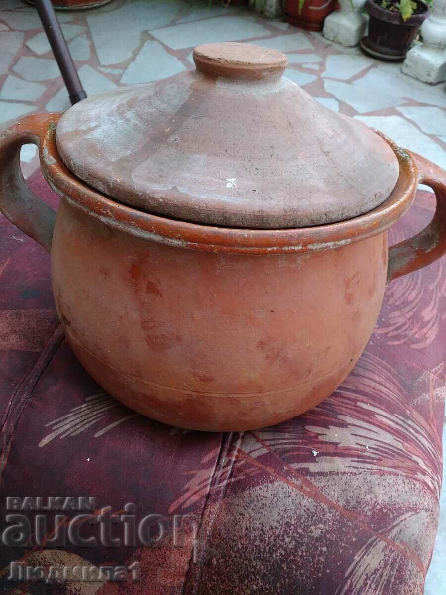OLD CLAY POT with price 25.00 BGN | € 12.78