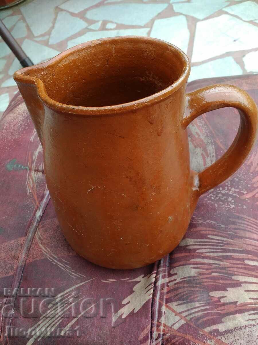 Auction  OLD CLAY POT