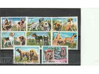 România-1990 Fauna Dogs Mi№ 4603/10 distrus