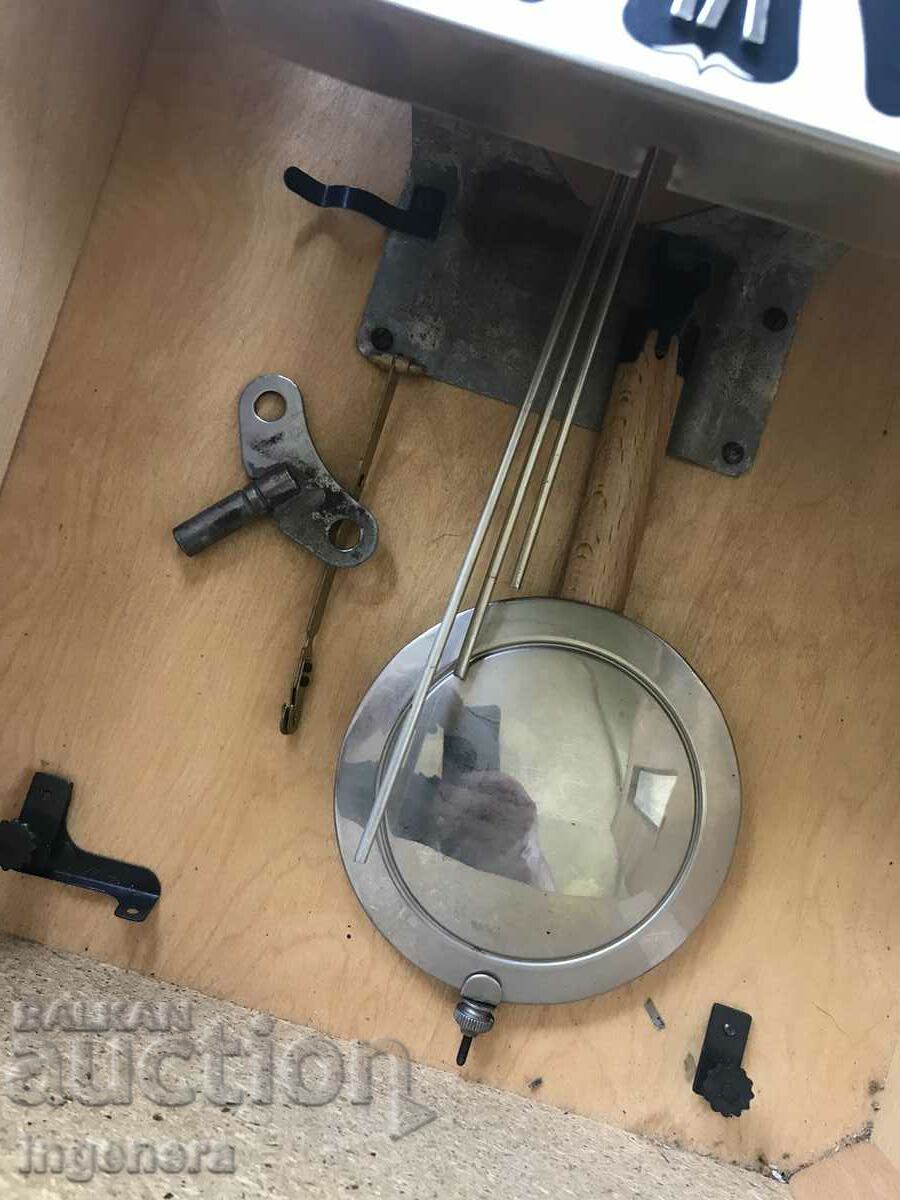 Auction "YANTAR" WALL CLOCK - USSR Auction "YANTAR" WALL CLOCK - USSR