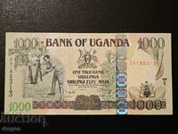 1000 de șilingi Uganda 2008