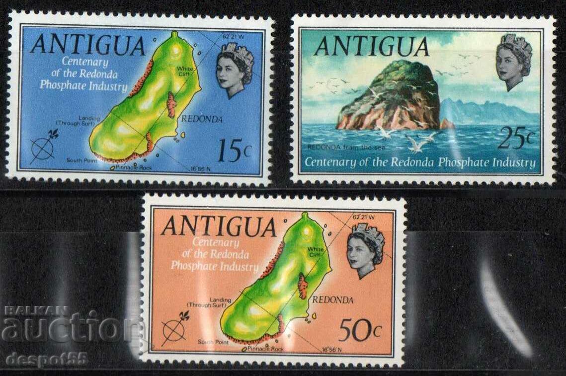 1969. Antigua. Redonda Phosphate Industry's 100th Anniversary.