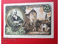 Bancnota-Germania-Saxonia-Fallersleben-25 Pfennig 1921