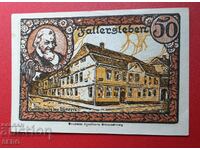 Banknote-Germany-Saxony-Fallersleben-50 Pfennig 1921