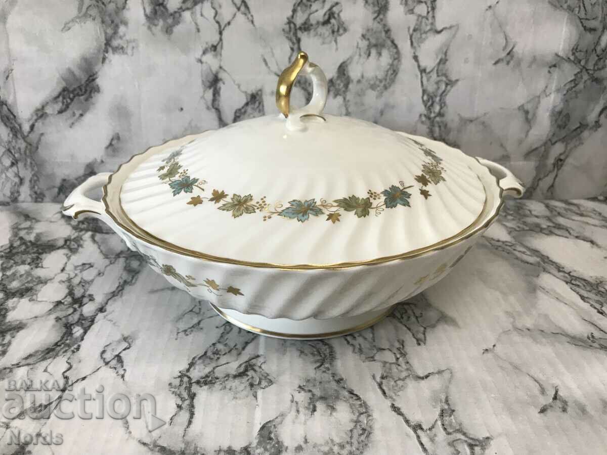 Όμορφο μπολ Royal Doulton με καπάκι