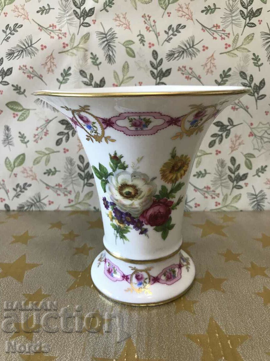 Beautiful marked porcelain vase