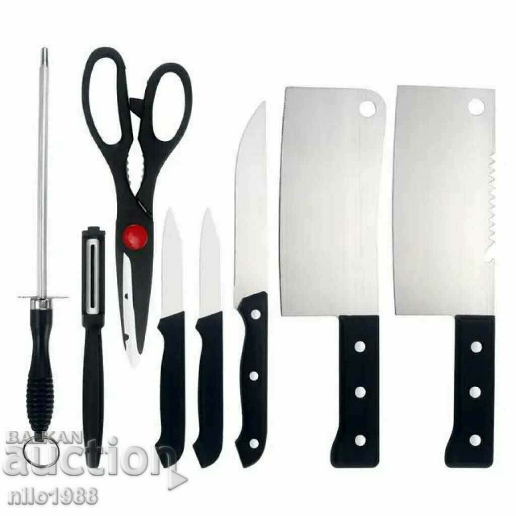 Set aparat de bucatarie din 8 piese