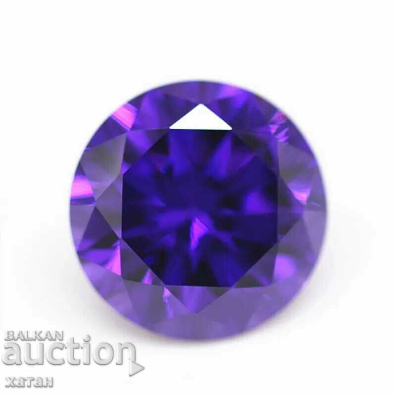 BZC! Safir natural de 3,35 carate 1 Penny Circle!