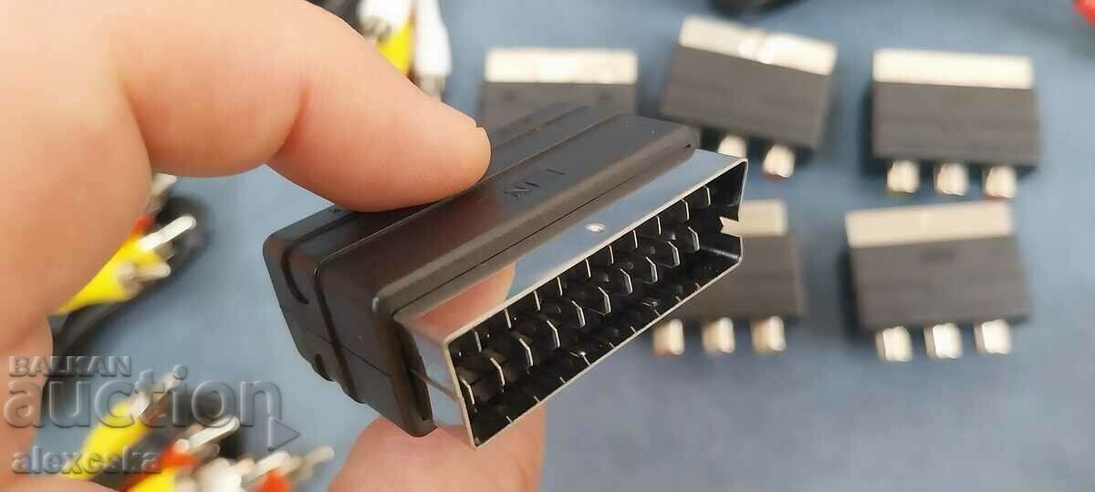 Lot of AV cables and components - 5