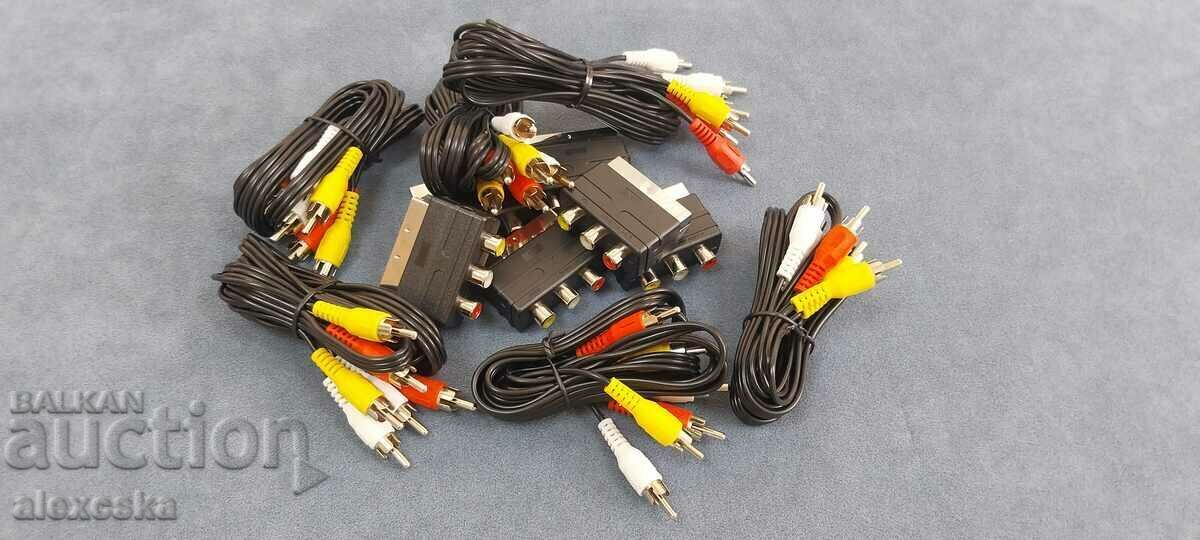 Lot of AV cables and components - 7