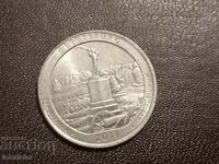 2011 R 25 cents Gettysburg PA