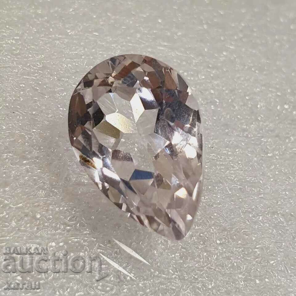 BZC! 1.05 Carat Natural Sapphire Pear from 1 Penny!