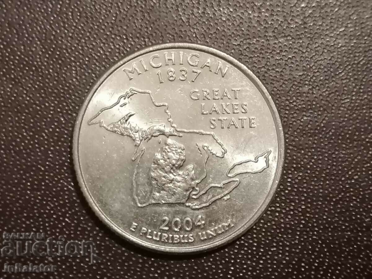 2004 R 25 cenți Michigan