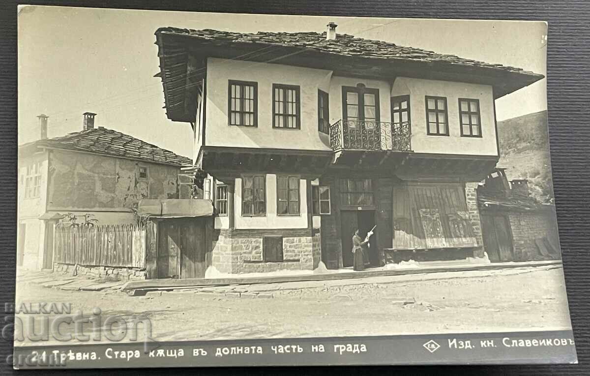 4482 Kingdom of Bulgaria Grass old house Paskov 1930