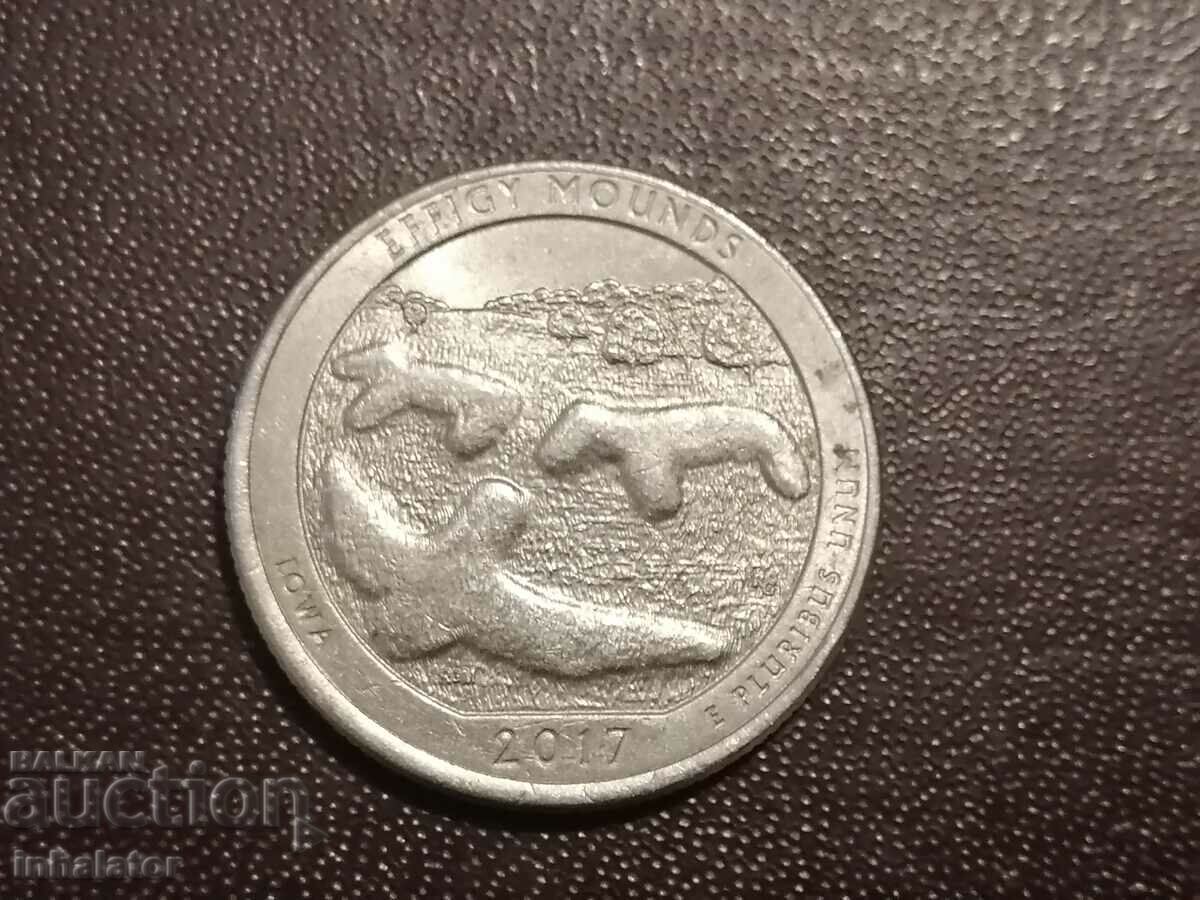 2007 P 25 Cent Iowa Effigi Mounds