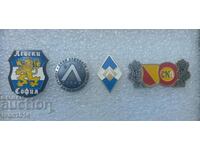 Levski Sofia badges badge