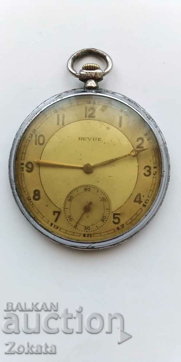 Pocket watch. REVUE swiss made.