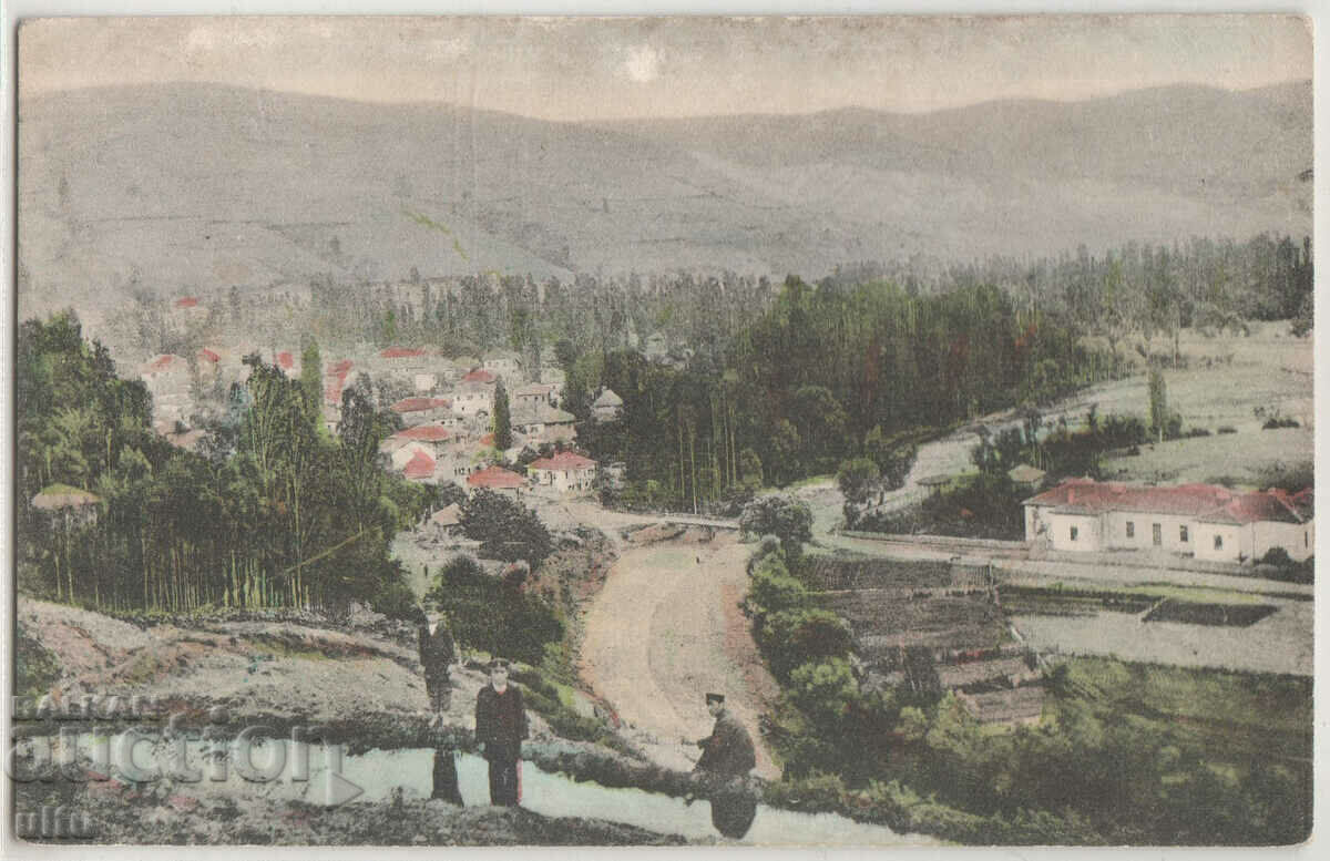 Βουλγαρία (Σερβία), Χαιρετισμός από το Bosilegrad, 1912, ταξίδεψε