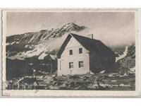 Bulgaria, Rila, Musala POST OFFICE, Musala Hut, 1937.