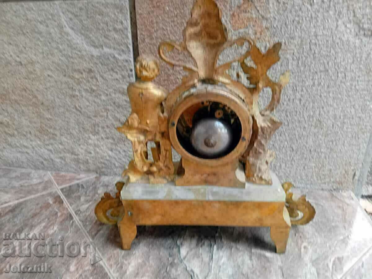 Delivery of Rare French Mantel Clock, 19th Century - Working.