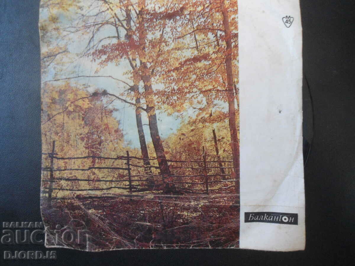 Auction  Gancho Nikolov, VNM 6335, gramophone record, small