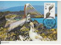 Postcard Maximum FDC BIRDS