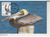 Postcard Maximum FDC BIRDS