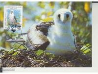 Postcard Maximum FDC BIRDS WWF