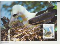 Postcard Maximum FDC BIRDS WWF