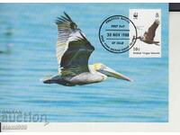 Carte poștală Maximum FDC BIRDS