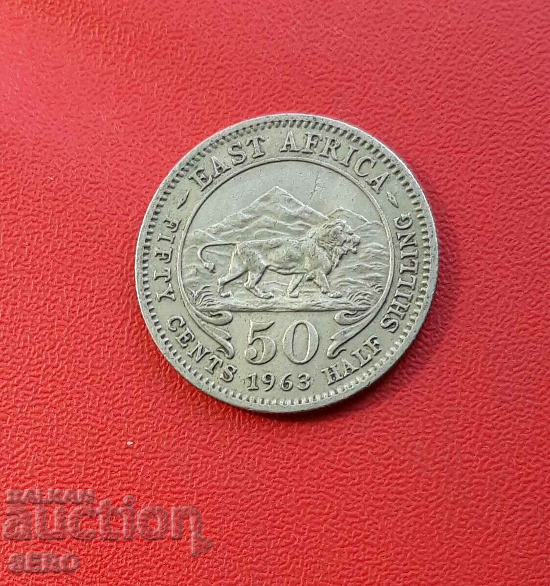 British East Africa-50 cents/1/2 shilling/ 1963