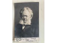 Old postcard - Henrik Ibsen