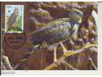 Postcard Maximum FDC BIRDS