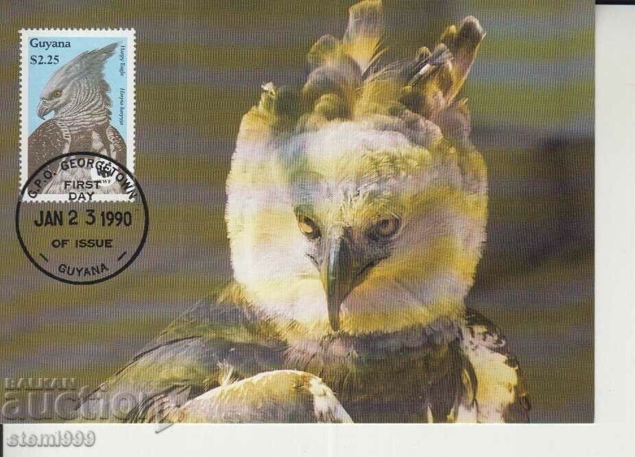 Postcard Maximum FDC BIRDS