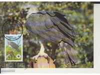 Postcard Maximum FDC BIRDS