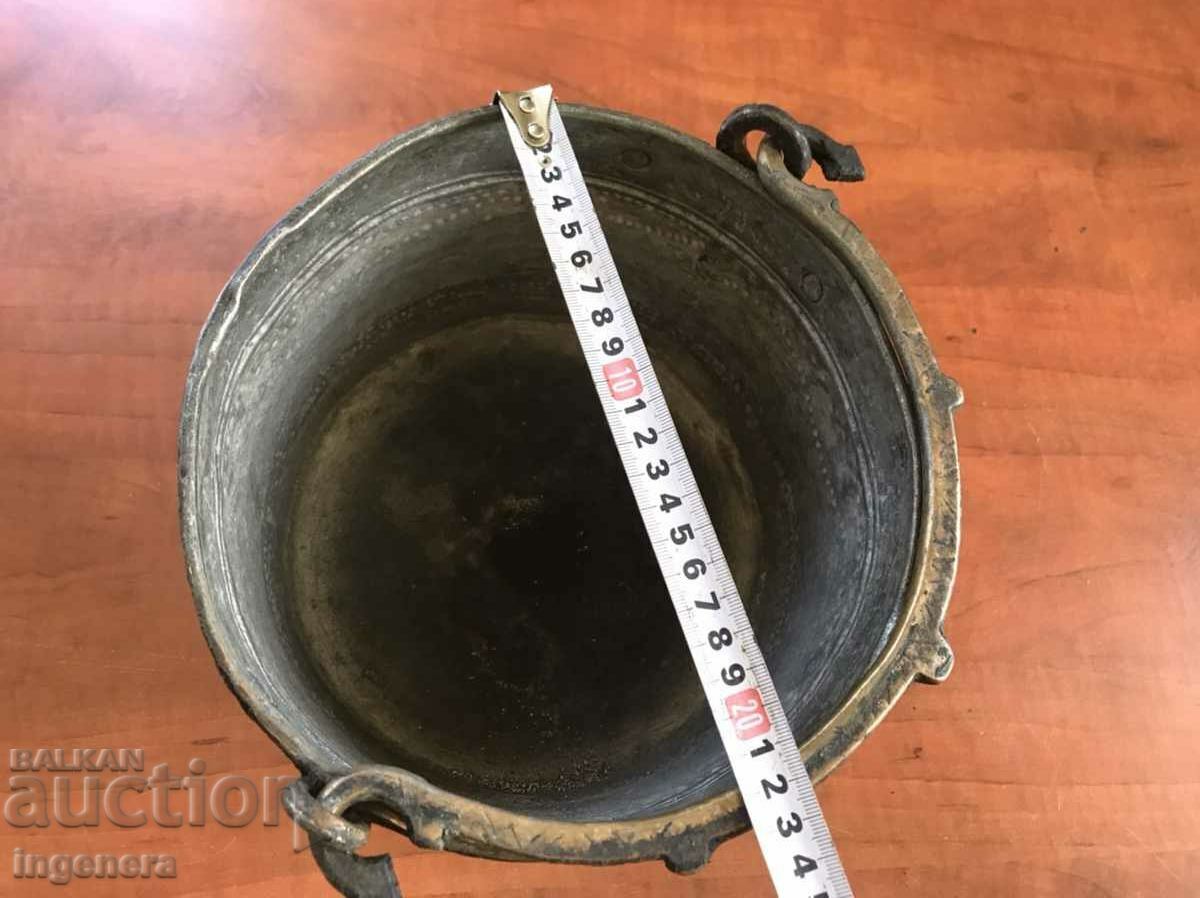 Delivery of COTTLE COTTLE MENCHE COPPER HONEY ANTIQUE POT- 4 LITERS- ORNAMENTS Delivery of COTTLE COTTLE MENCHE COPPER HONEY ANTIQUE POT- 4 LITERS- ORNAMENTS