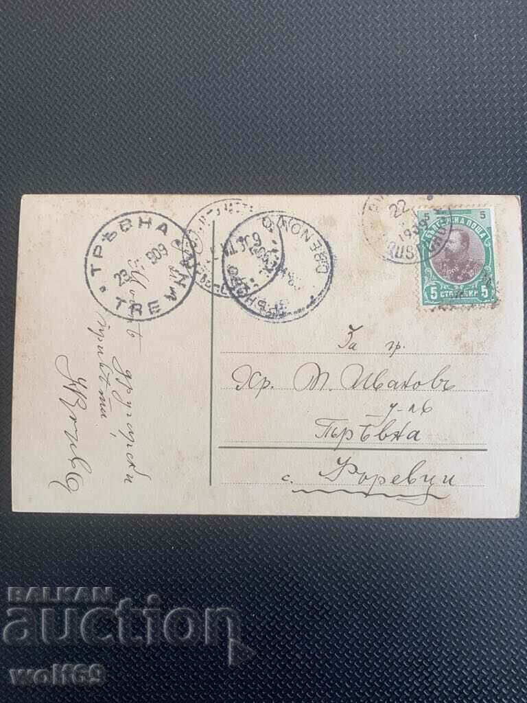 Traveling Tsar's postcard - Tolstoy, ore with price 5.00 BGN | € 2.56 Traveling Tsar's postcard - Tolstoy, ore with price 5.00 BGN | € 2.56