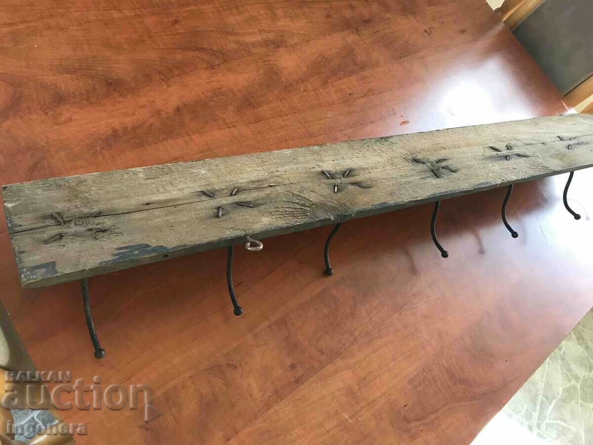 HANGER HANGER WOOD ANTIQUE - 6